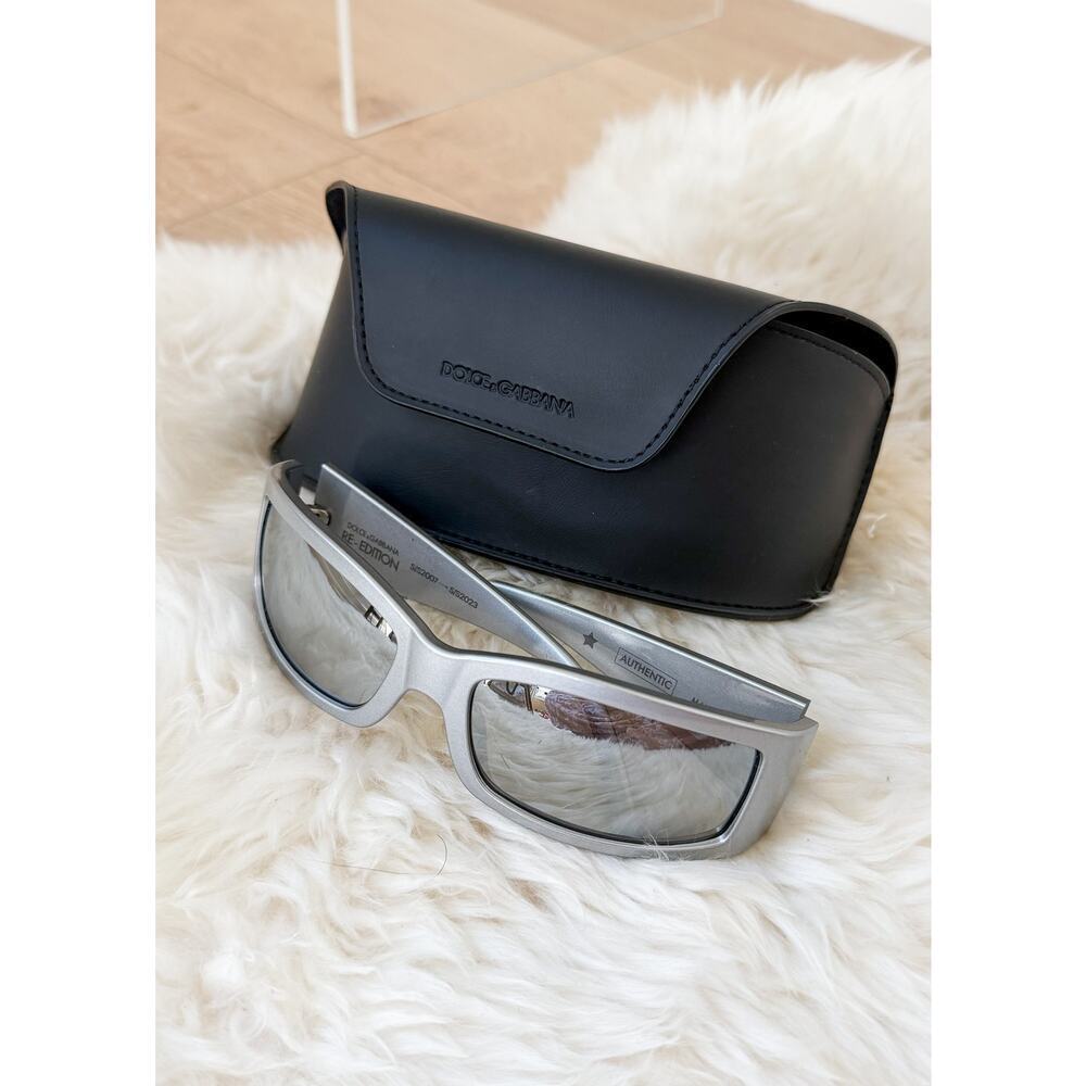 NEW Dolce & Gabbana DG6188 Grey/Light Grey Mirrored (3415/6G) Unisex Sunglasses - Picture 13 of 16